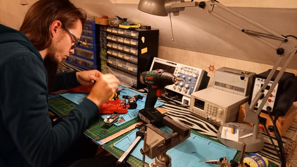 Construction prototype jeu pince CDH