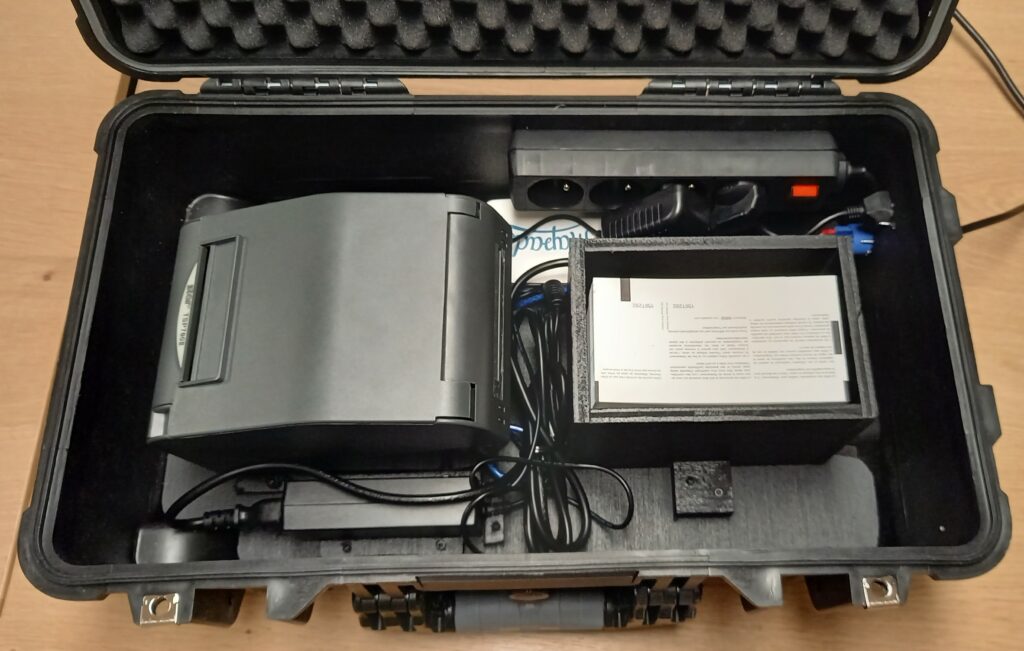 billetterie mobile sans mousse